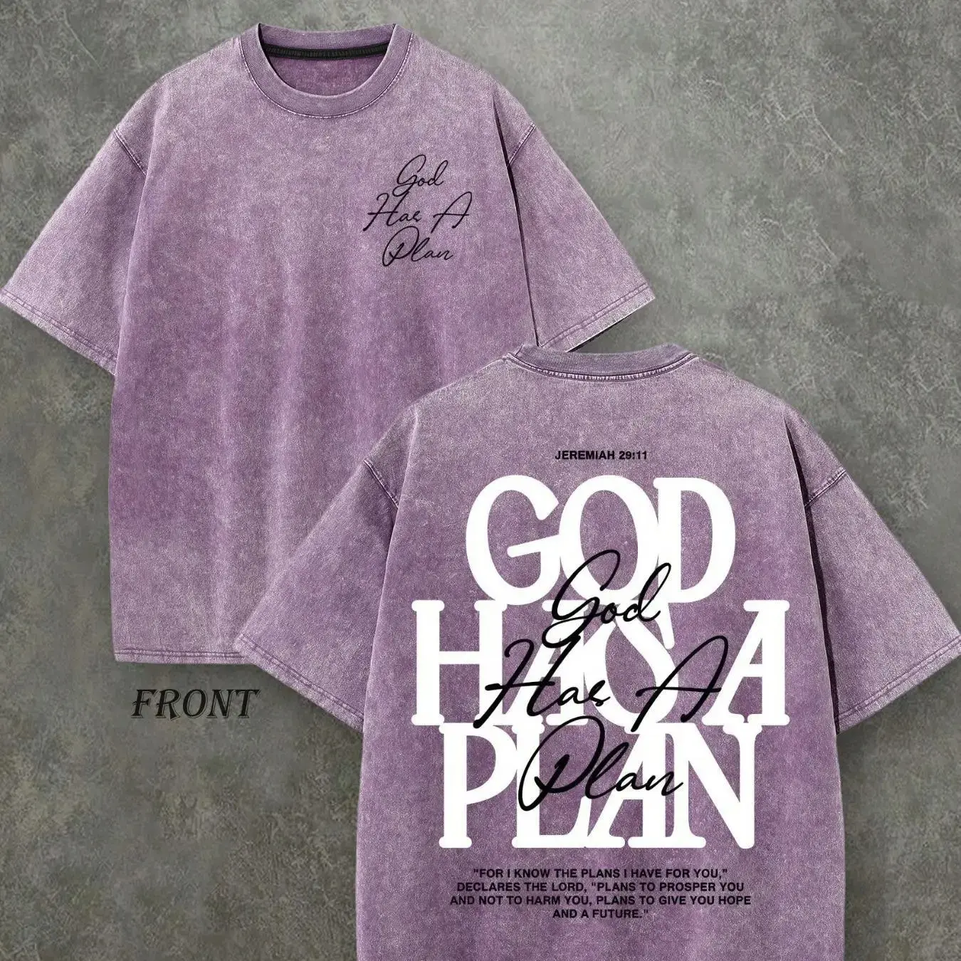 Washed- Purple
