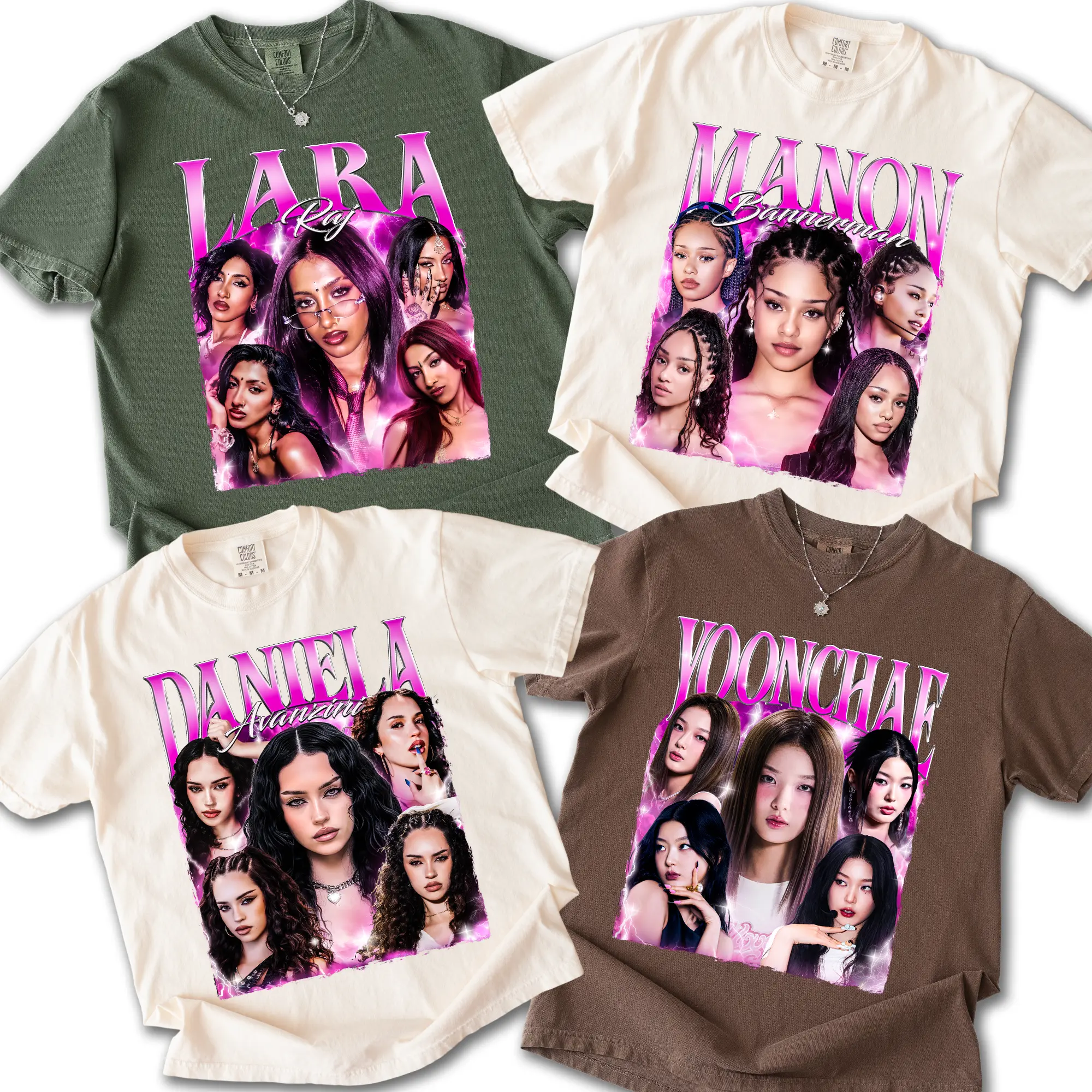 Katseye Kpop Graphics T-Shirt, Sweatshirt, Hoodie, Members Graphic shirt