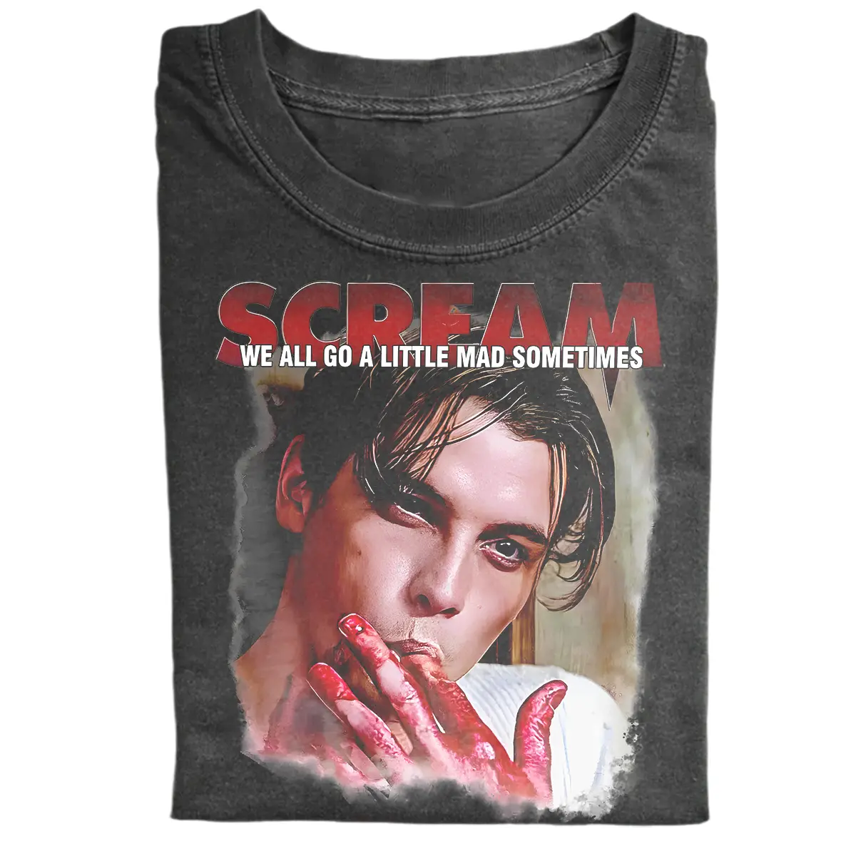 Retro Scream Billly Loomis T-Shirt, Let's Watch Movie Tee Shirt Unisex