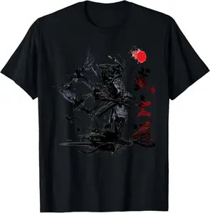 100% Cotton Ronin Samurai Warrior Bushido Mori T-Shirt
