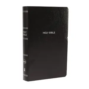 Gift and Award Bible, Leather-Look, Black, Red Letter, Comfort Print: Holy Bible, New King James Version Imitation Leather – January 30, 2018