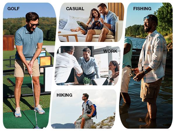 G Gradual Men's Golf Dress Shorts 5"/ 7"/ 9" Stretch Casual Work Flat Front Shorts for Men with 3 Pockets Quick Dry SummerVibes #TikTokShopStockUp