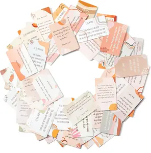 Prayer Cards, 70 Unique Bible Verse, Mini Scripture Cards for Women and Men, with Verses for Christian Inspiration, Daily Devotionals, Gifts, and Encouragement