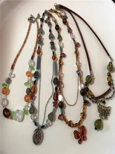 New Boho Butterfly Necklace, Beaded Pendant, Unisex Ethnic Handmade Jewelry, Mother's Day Gift, Party Jewelry, Holiday Gift