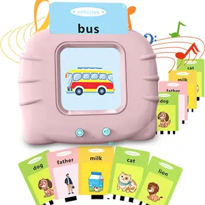 Bus Design Language Learning Toy, 1 Set Speech Therapy Toy, Learning and Educational Gift Suitable for Boys and Girls Aged 3 4 5 and 6