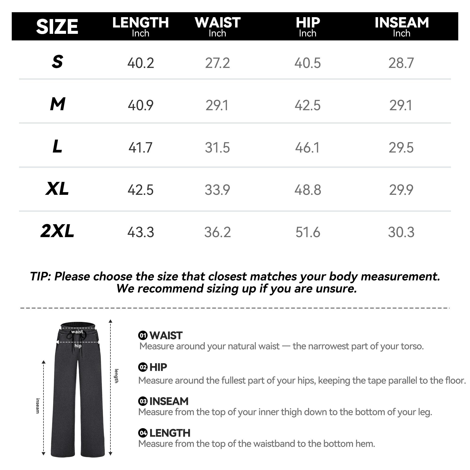 SHOWITTY Womens Fleece Lined Sweatpants – Wide Leg Thermal Lounge Pants with Pockets, Warm Winter Baggy Straight Leg Style