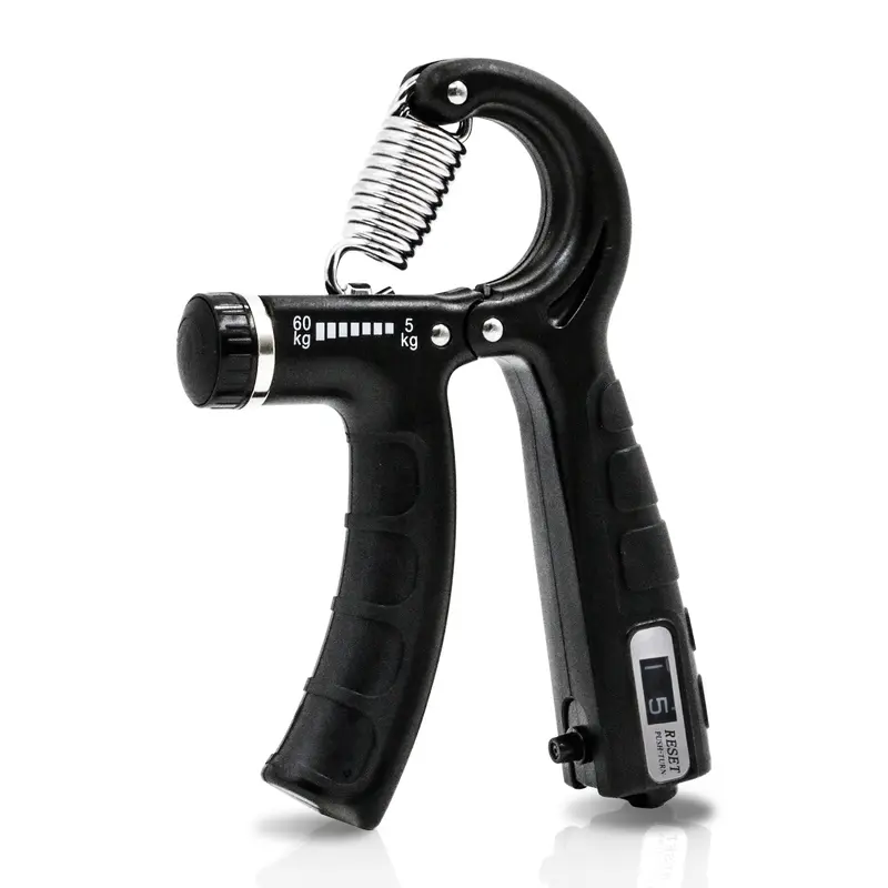 Adjustable Hand Grip Strengthener 11 to 132 lbs Forearm Strengthener Hand Exerciser for Strength Muscle Building Injury Recovery and Grip Enhancement Workout finger grip strengthener big  mama  grip hand grip exerciser  body workout adjustable chest