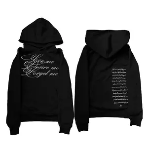 Loose-fit European and American streetwear hoodie for autumn and winter, featuring a retro design, letter print, and a fashionable, individualistic style.