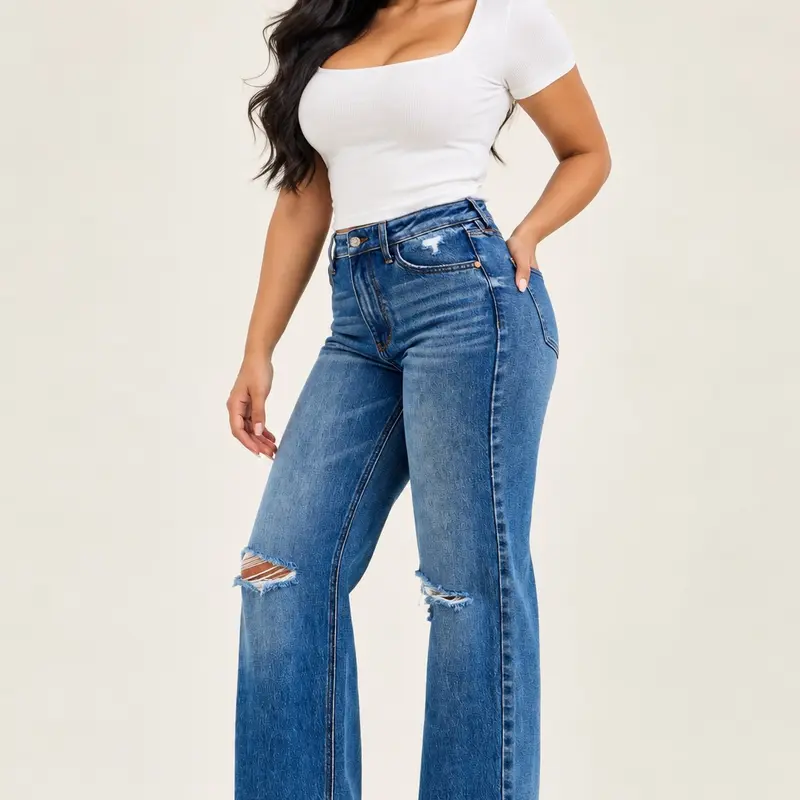 Remi Judy Blue High Waisted Jean