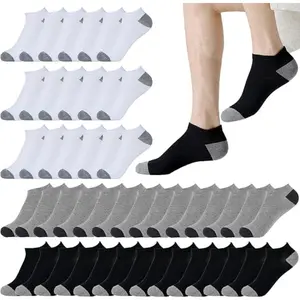 30 Pairs Spring/Summer Men's Deodorant Wicking Comfortable Casual Low-top Socks