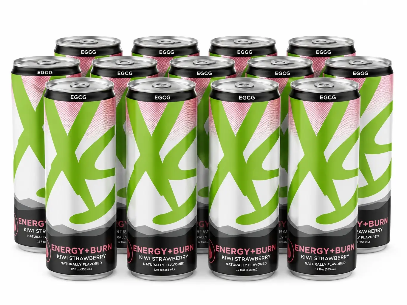Amway XS Energy+ Kiwi Strawberry, Zero Sugar Energy Drink, 12 oz, 12 Cans, Kiwi Strawberry Energy Drink, XS Energy+ Drink, Zero Sugar Beverage, Canned Energy Drink, Amway XS 12 Pack, Kiwi Strawberry Flavor, 12 oz Cans, XS Energy Beverage, 12 Can Pack Cans