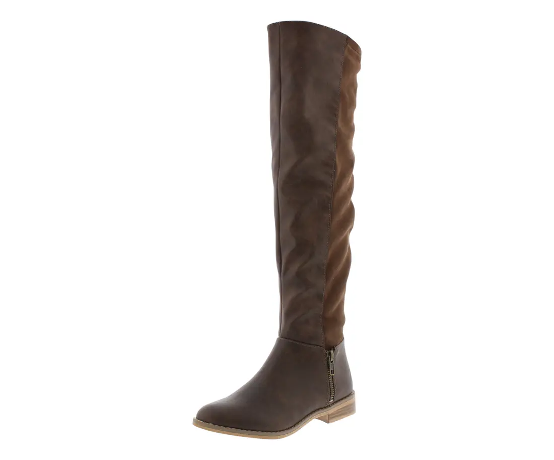 Rocket Dog Marsh Rescue PU Boot Womens Shoes, Footwear, Synthetic, Casual, Walking Shoes, Mid-Calf