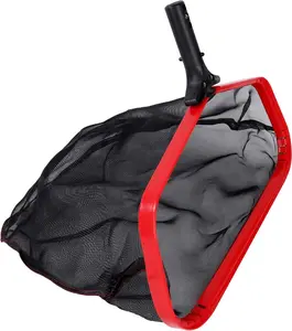 Pool Net,Professional Swimming Pool Leaf Skimmer Nets for Cleaning with Nylon Deep Bag ，Heavy Duty Aluminum Frame & Handle ，Swimming Pool Nets for Cleaning Finest Debris (Pole Not Included)