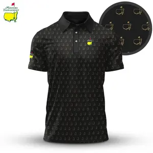 Masters Inspired Golf Polo Shirt 2026 Mens Lightweight Performance Golf Shirt