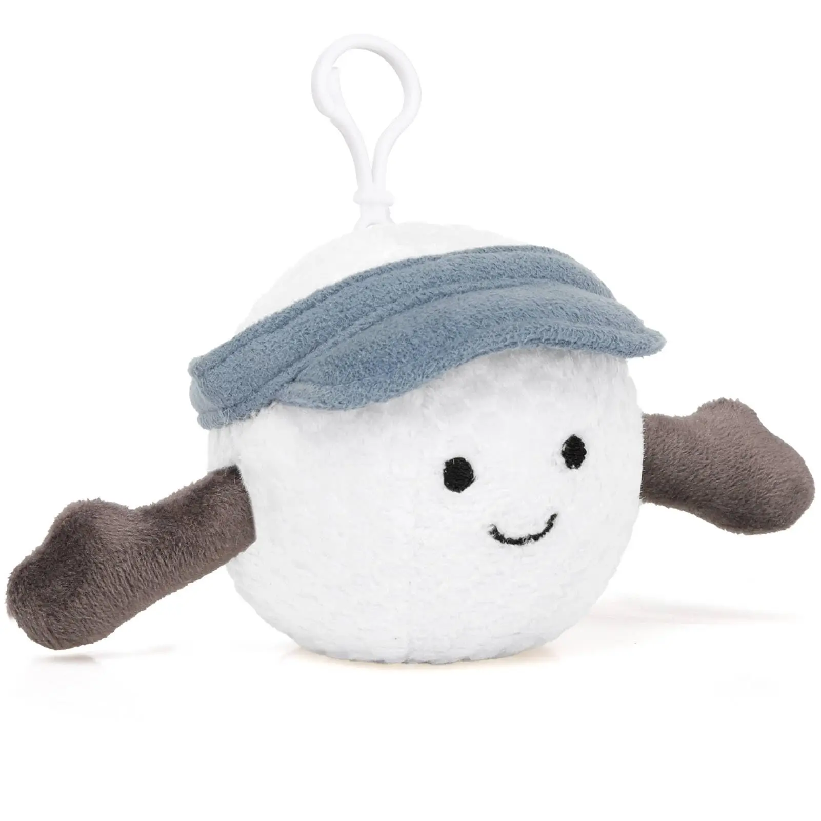 Golf Ball Plush Keychain for Bags, Cute Keychains For Car Keys, Cute Keychain, Keychain Kawaii, Soft & Cozy Golf Ball Plush Accessory, Ideal Gift for Kids Boys Girls Girlfriend, Perfect for Daily Use
