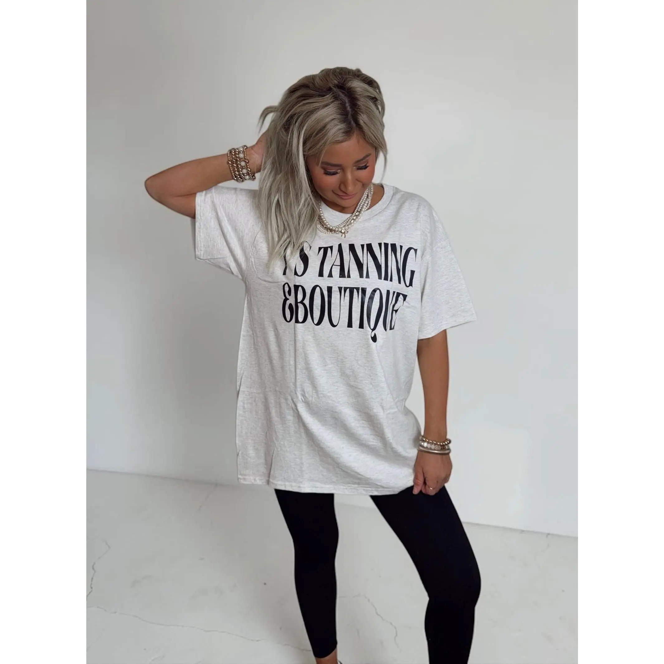 Ash Grey TTB Graphic Tshirt