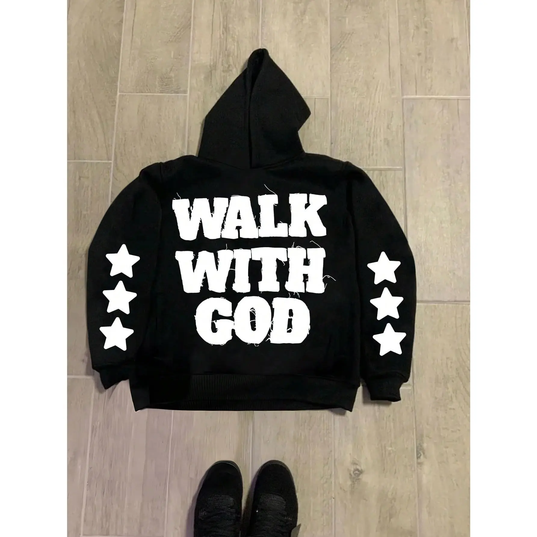Men's Casual Graphic Pullover Hoodie in a Soft Breathable Fabric, Long Sleeve Streetwear Top with a Front Pocket, Menswear, Tops, Graphic Hoodies, Outdoors, Sweatshirts, Streetwear Hoodie