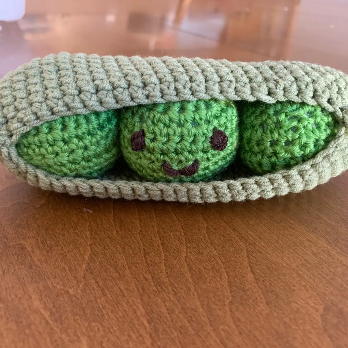 Peas In A Pod Crochet Amigurumi Plushie