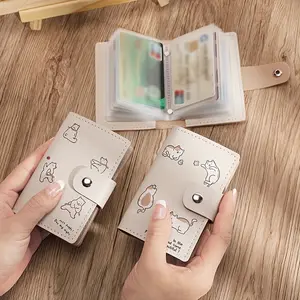 A Compact Cardholder with Multiple Slots, Perfect for Holding Driving Licenses And Cute Personal Items, Also Serves As a Coin Purse