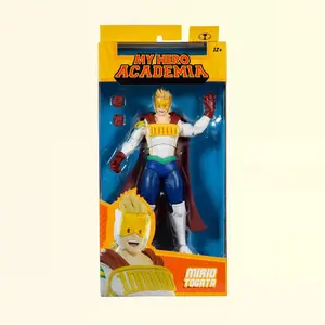 McFarlane My Hero Academia Lemillion Mirio Togata Action Figure 7” with Interchangeable Hands, Includes Base for Standing Up