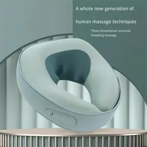 Portable Rechargeable Neck Massager with Heater: Show Mom Love with a Unique Massaging Tool Advanced Technology, Wireless Design, and Deep Tissue Relief - Perfect for Home, Office, or Travel, Designed to Soothe Muscles and Relieve Tension Comfort