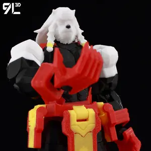 9L3D Printed Multi-Jointed Action Figure BATTLE BEAST Invincible DUMMY13 LUCKY13 Titan13 American Comics Action Figure Model Toy