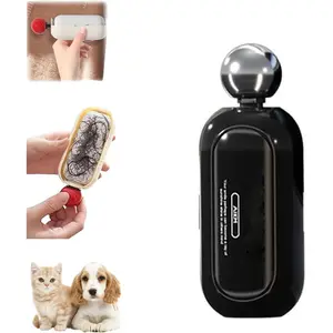 Enjoy Lint Roller, Enjoy Portable Lint Roller, Enjoy Sticky Roller, 2 In1 Washable Lint Remover, Ball for Clothes, Furniture, Dog & Cat Hair, Reusable Mini Lint Roller Pet Hair Remover(Black) NAISI