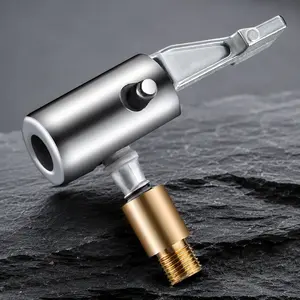 Universal Tire Air Pump Adapter: Quick Connect Hose, High Pressure Compressor Tool, Emergency Repair Kit, Portable Inflation System for Vehicle Maintenance