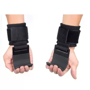 Wrist Hook Pull-Up Assist Hook Fitness Heavy‑Duty Weight Lifting Hooks & Wrist Straps – Grip Support for Deadlifts, Pull‑Ups, Shrugs – Gym Essential for Men & Women