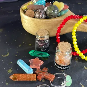 Magical Star Sign Box with surprise candle and includes crystal scoop and 4 mystery balls)