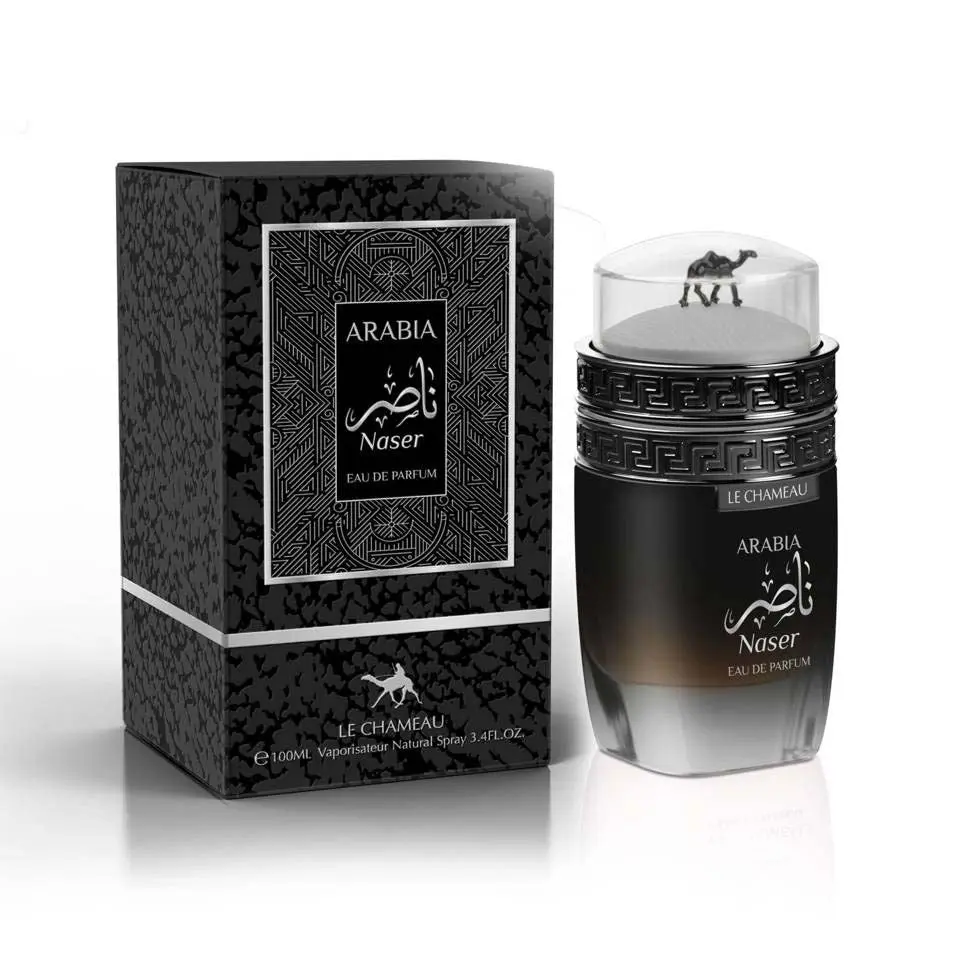 Arabia Naser Eau de Parfum for Men 100ml | Pink Pepper, Lemon, Vanilla & Musk