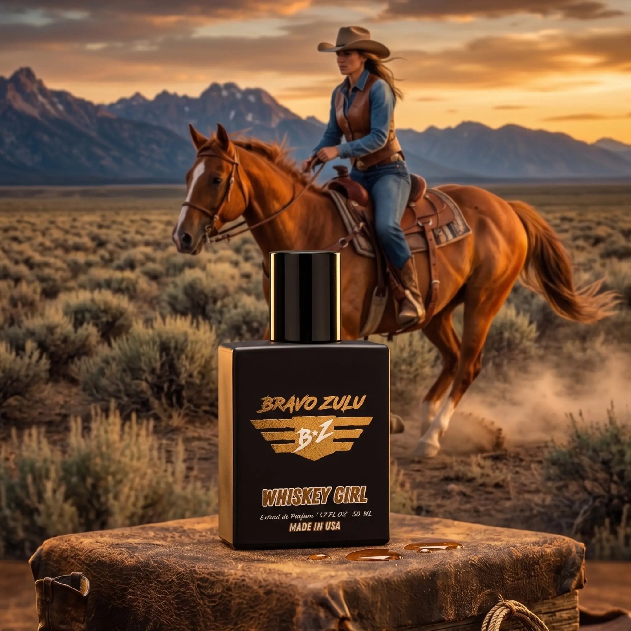 WHISKEY GIRL — Extrait de Parfum | Warm Brown Sugar, Rich Fig & Vanilla Perfume