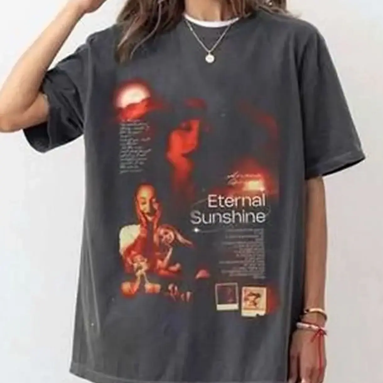 Ariana Eternal Sunshine Tour Shirt Unisex Pop Graphic Tee 20K