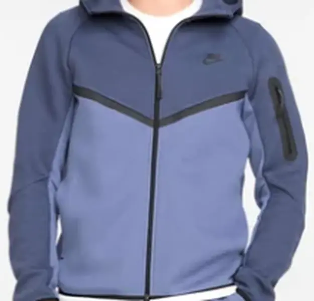 Nike Tech Fleece Windrunner Full-Zip Jacket Thunder Blue/Diffused Blue/Black (Men's)