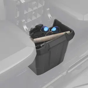 KEMIMOTO Center Underseat Storage Bin, Central Underseat Storage Box Compatible with Can Am Defender & Defender Max 2016-2025 Replace OEM 715003446