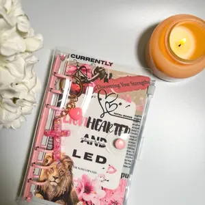 Lionhearted and Led Cash Savings Challenge | Scripture-Inspired Christian Savings Binder | Faith-Based Budget Challenge for Personal Finance Management