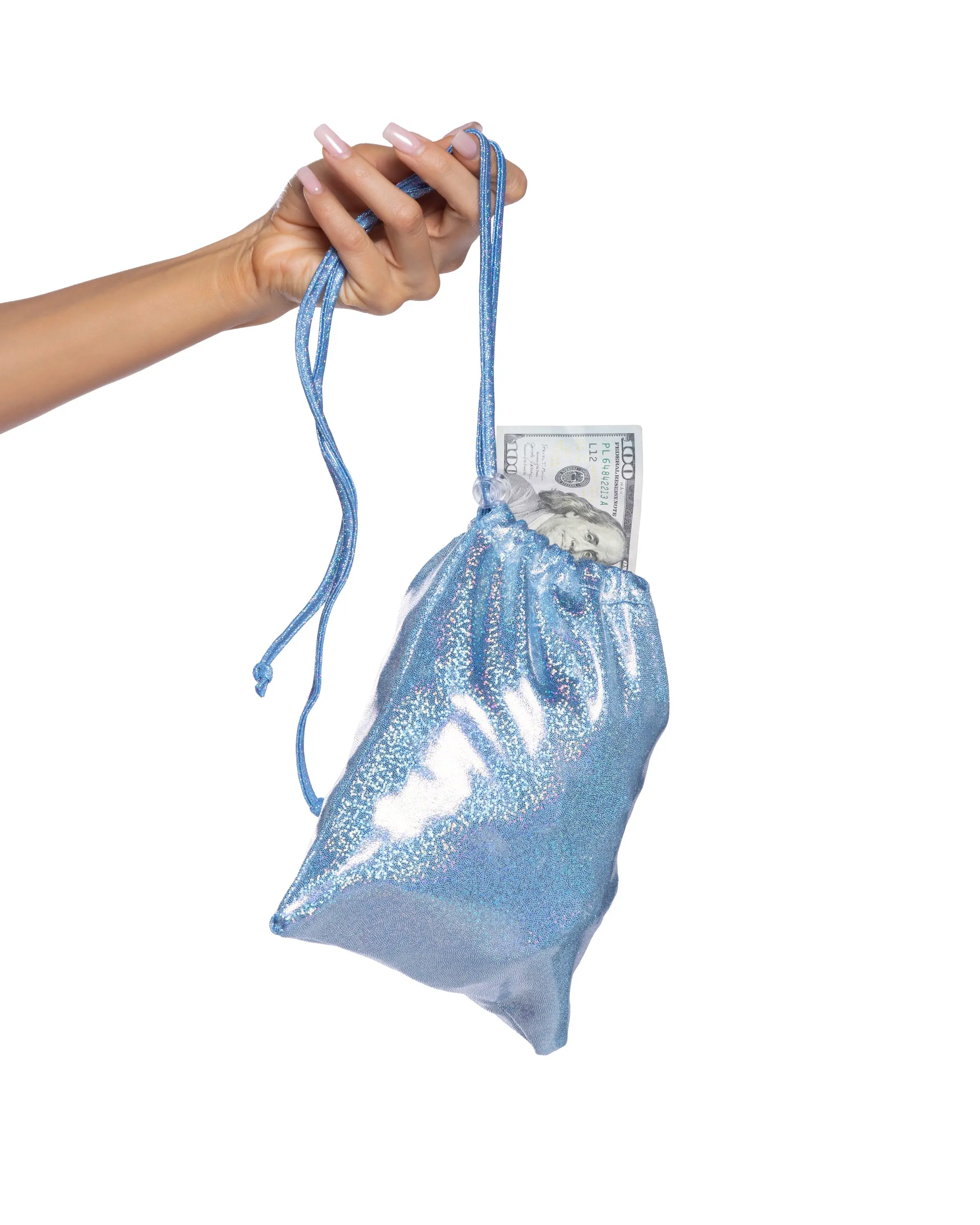 BAH6730 - Angelic Shimmer Money Bag