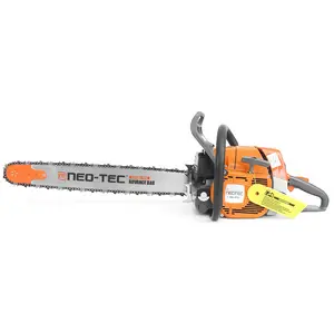 NEOTEC NS872 72cc Gas Chainsaw 2-Cycle 3.6KW 4.9HP Petrol Chainsaws with  with 25 inch/28 inch Bar Plus Handle Bar & Magnesium Alloy Parts
