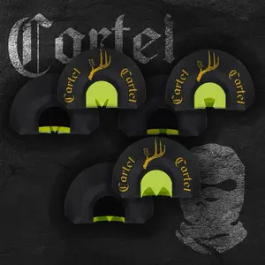 Cartel Custom Calls - WCB GOONER 3 Pack - 3 x 3 Reed Turkey Calls