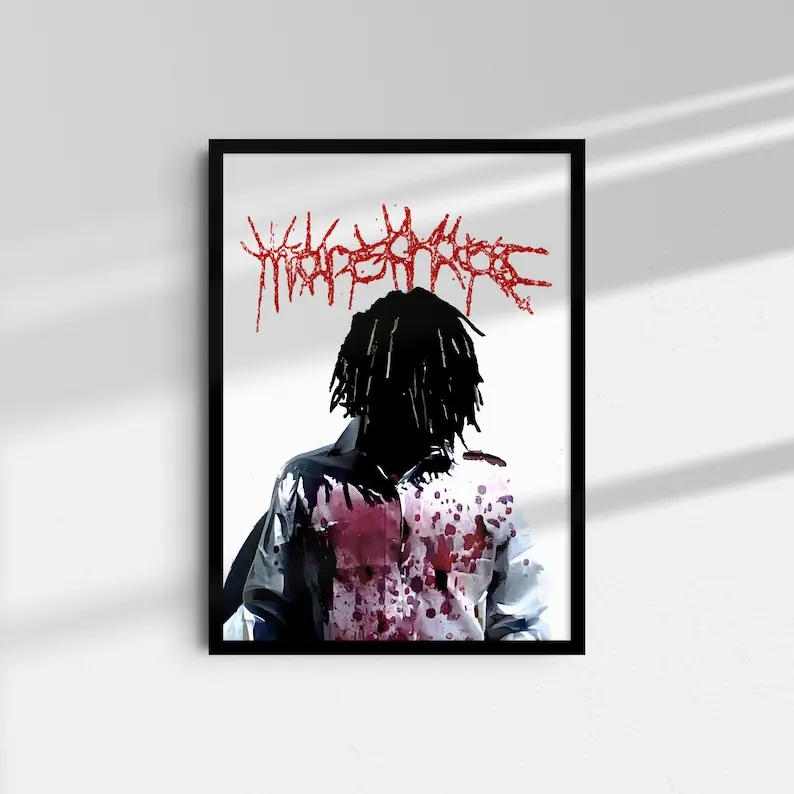 Ken Carson Poster - More Chaos Poster - Album Cover Poster - Rapper Poster - More Chaos Album - Ken Carson Gift