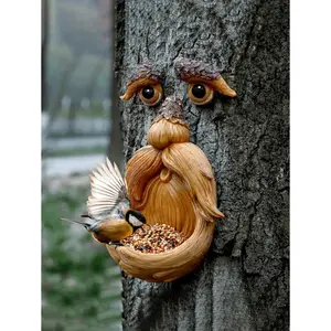 1pc Tree Face, Tree Faces Outdoor, Tree Art, Tree Decorations Outdoor, Tree Faces, Tree Stump Decor,