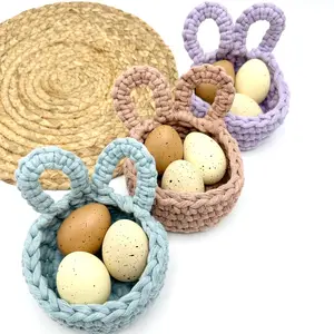 Crochet Trinket Easter Basket