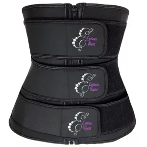 Envious Waist Triple Strap High Compression Waist Trainer Corset Shapewear Neoprene Comfortable Shaper Belt Gym Womenswear