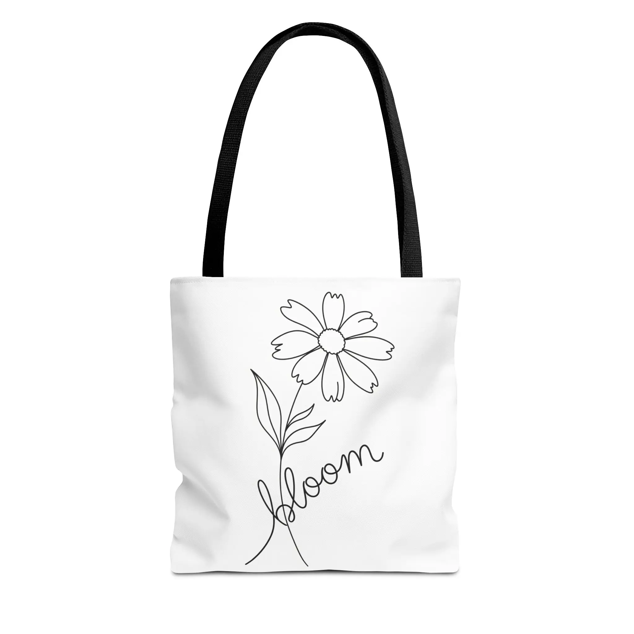 Bloom Tote Bag, Floral Gift, Spring Accessory, Eco-Friendly Shopping Bag, Summer Vibes, Everyday Tote