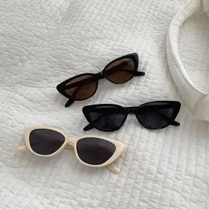 Pink Cat Eye Sunglasses for Women, Brown Summer Style New Sunglasses for Men, Sun Protection, Internet Celebrity Retro Fashion Glasses