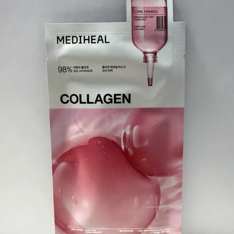 Mediheal Collagen Mask - 98% Hyaluronic Acid for Hydrating & Firming Skin Care