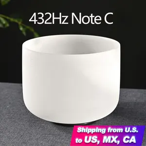 Crystal Singing Bowl - Any Note, 12 Inch Bowl,