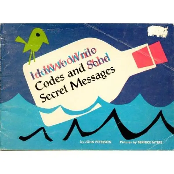 USED Book - How to Write Codes and Send Secret Messages by John Lawrence Peterson (Paperback) - english