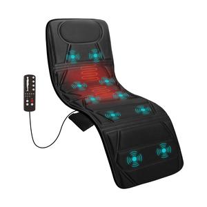 Snailax Full Body Vibration Massage Mat （NOT a Kneading ）with Heat 10 Motors 2 Pads Adjustable Relaxing Gift for Bed Sofa Chair Gentle Vibration Relief New Version, Body Care Machine, Father's Day Gift Ideas