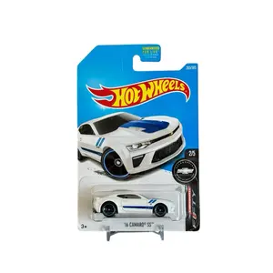Hot Wheels ‘16 Camaro SS White Fifty 50th Anniversary  1:64 Diecast Car
